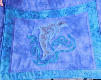 Celtic Dolphin Messenger Bag Hand Made