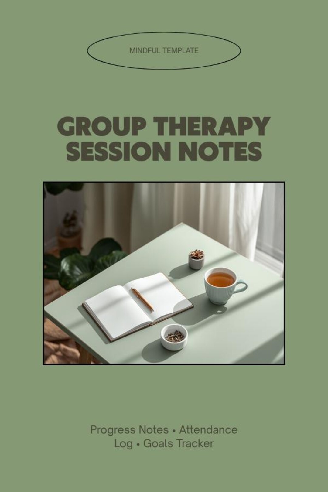 Group Therapy Notes Template | Session Documentation | Therapist Notes ...