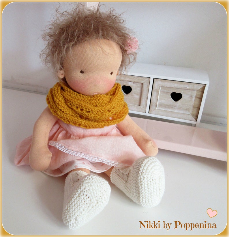 Waldorf doll 15 inch / 38 cm Nikki Etsy