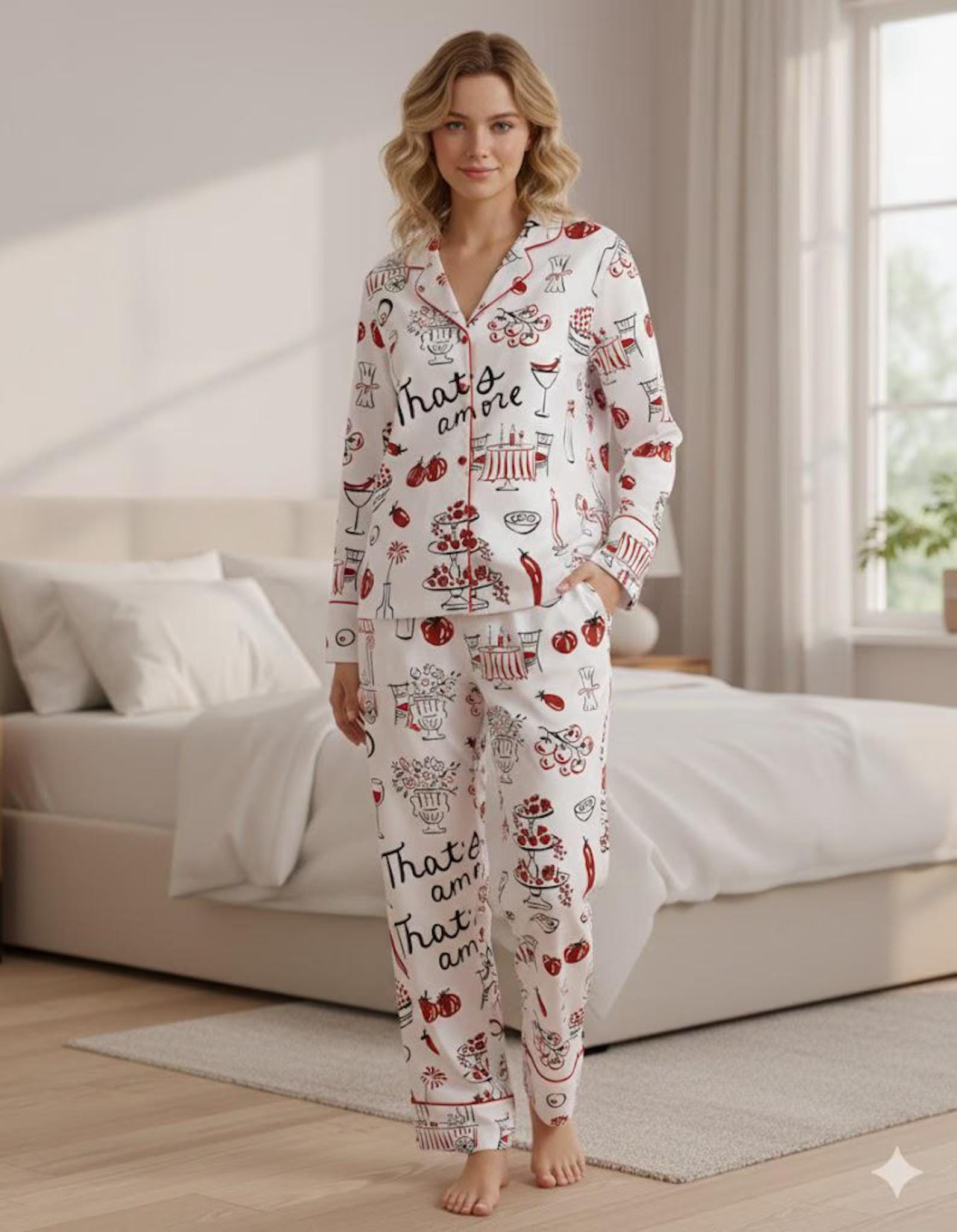 Pyjamas College Class of 2026 Graduation Pajamas, Personalized Senior 2026 PJ Set ...