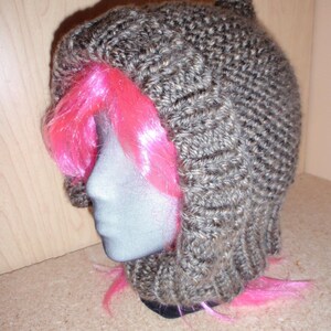 Loom Knit Pixie Hood Pattern  Instant Download