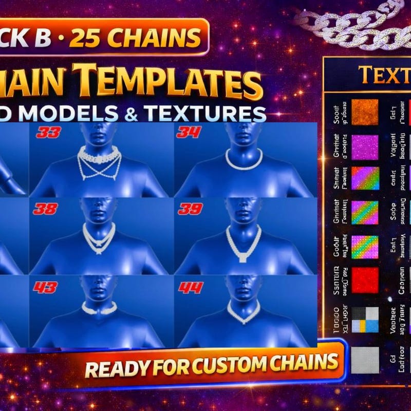 Fivem Chain Texture Pack - Etsy