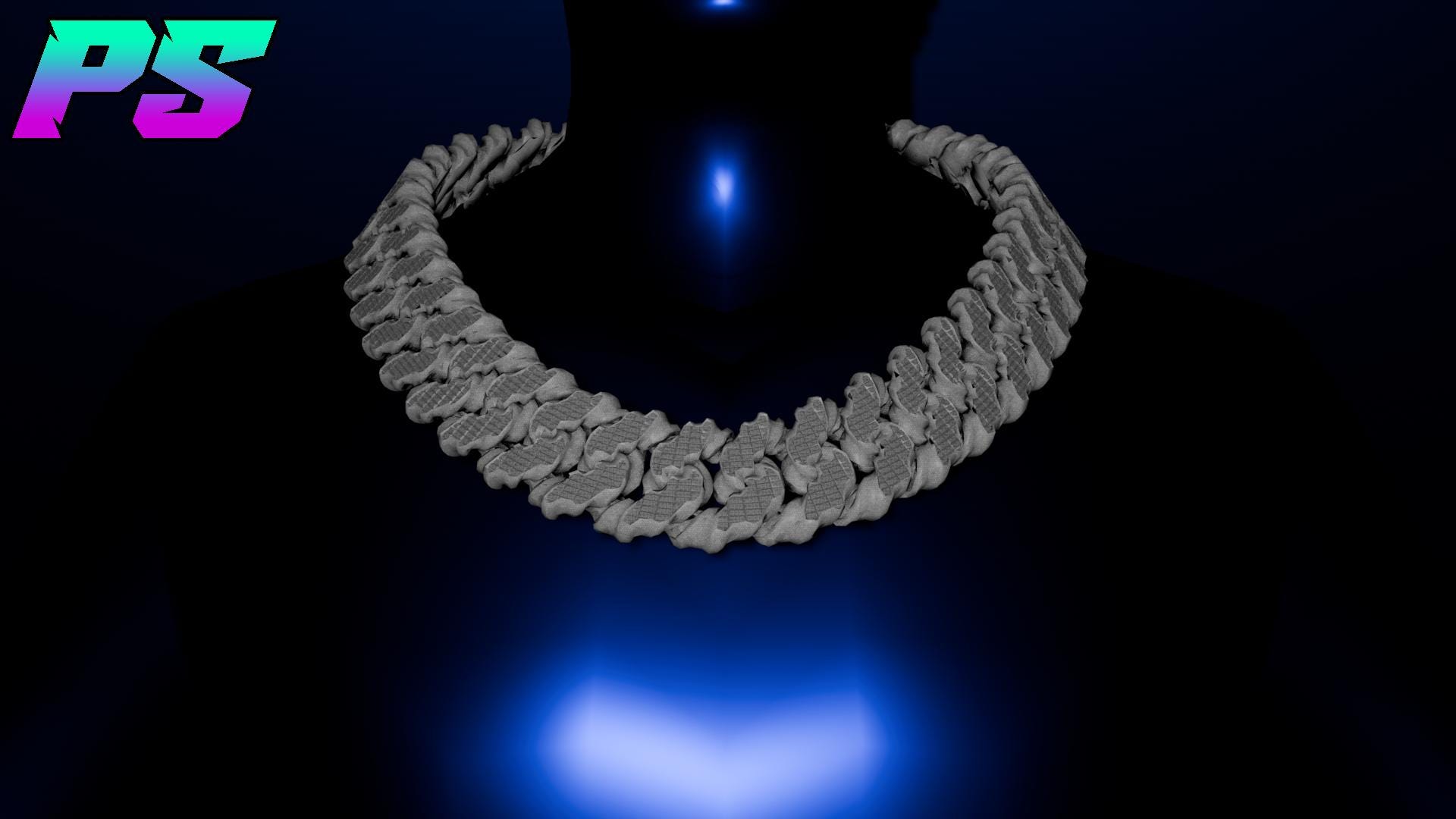 Pro Chain Templete 3D Custom Chain Templates Pack D | 10 Chains & 60+ Textures | for Chain ...