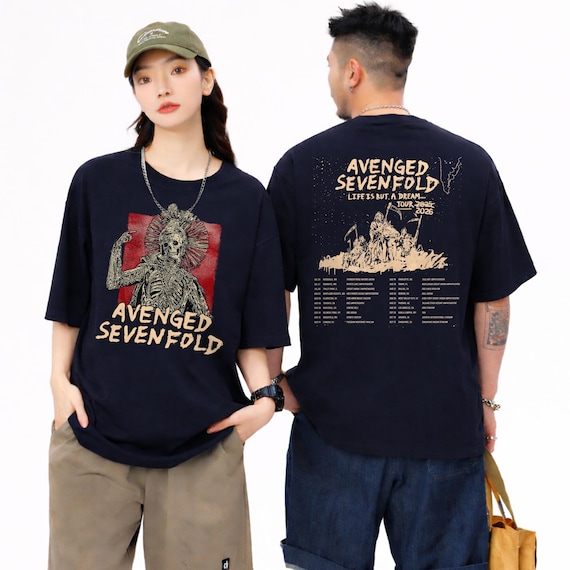 Avenged Sevenfold Life is but A Dream Tour 2026 Shirt | A7X Tour