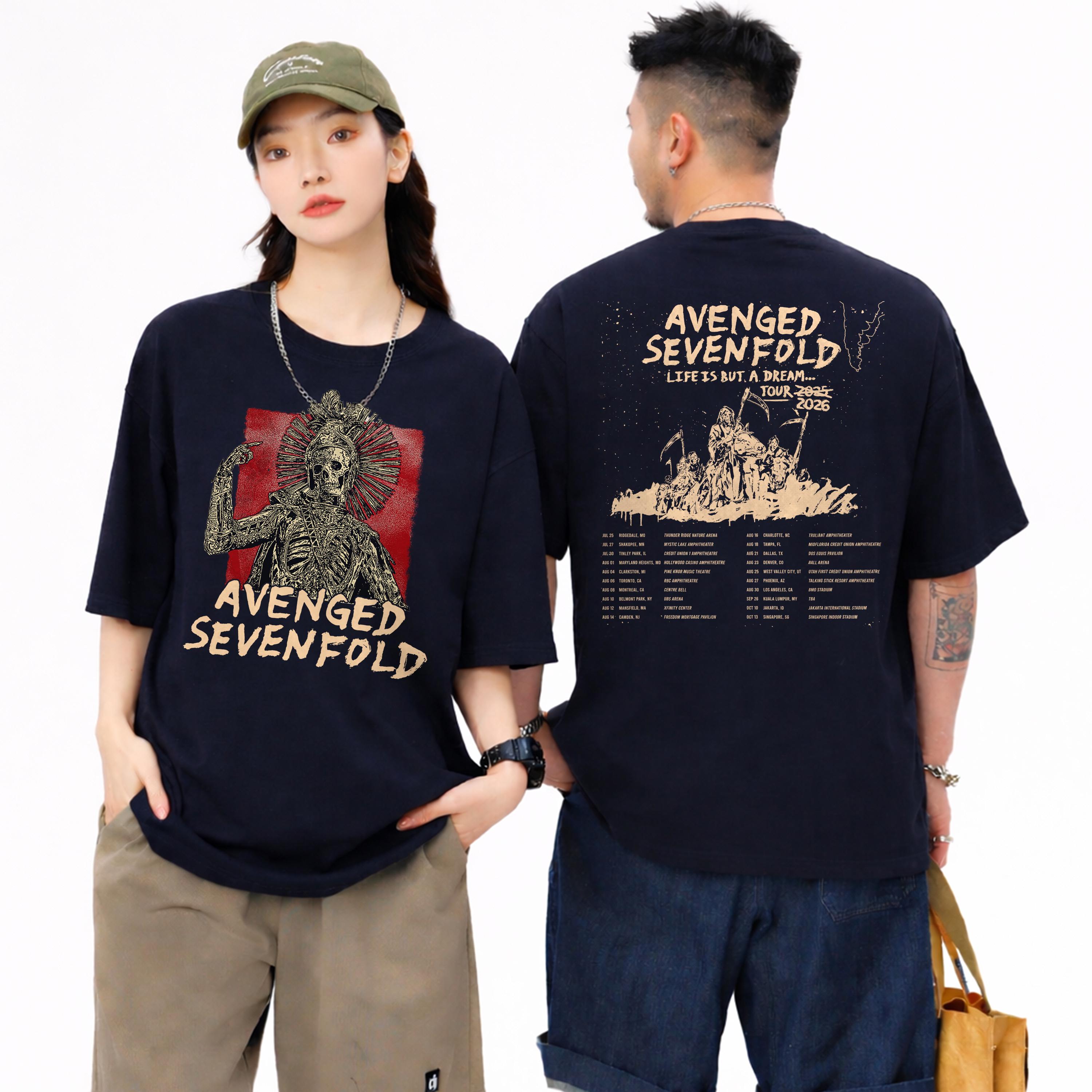 Avenged Sevenfold Life is but A Dream Tour 2026 Shirt | A7X Tour