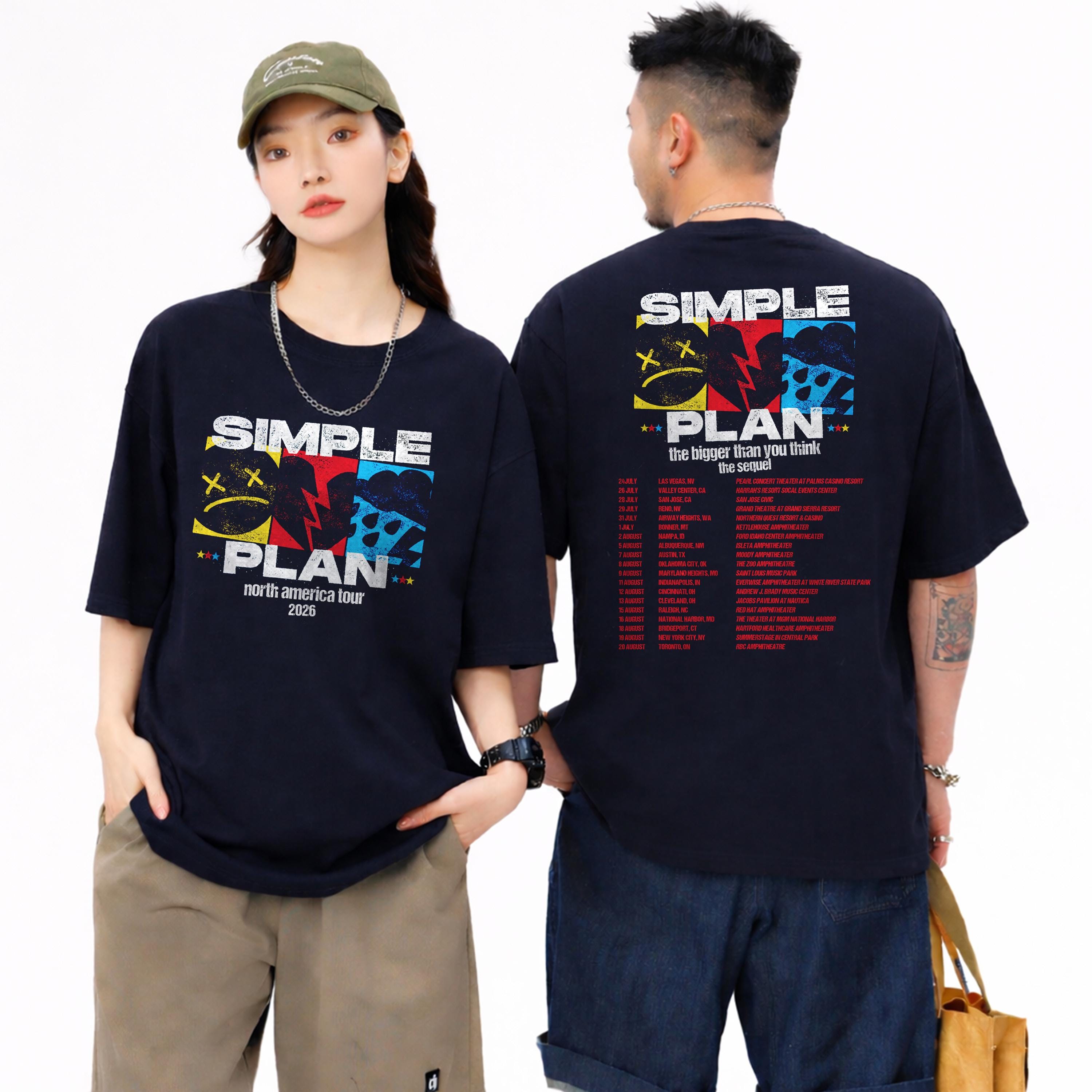SIMPLE PLAN vintage tシャツ POP PUNK 00s XL Vintage Simple Plan
