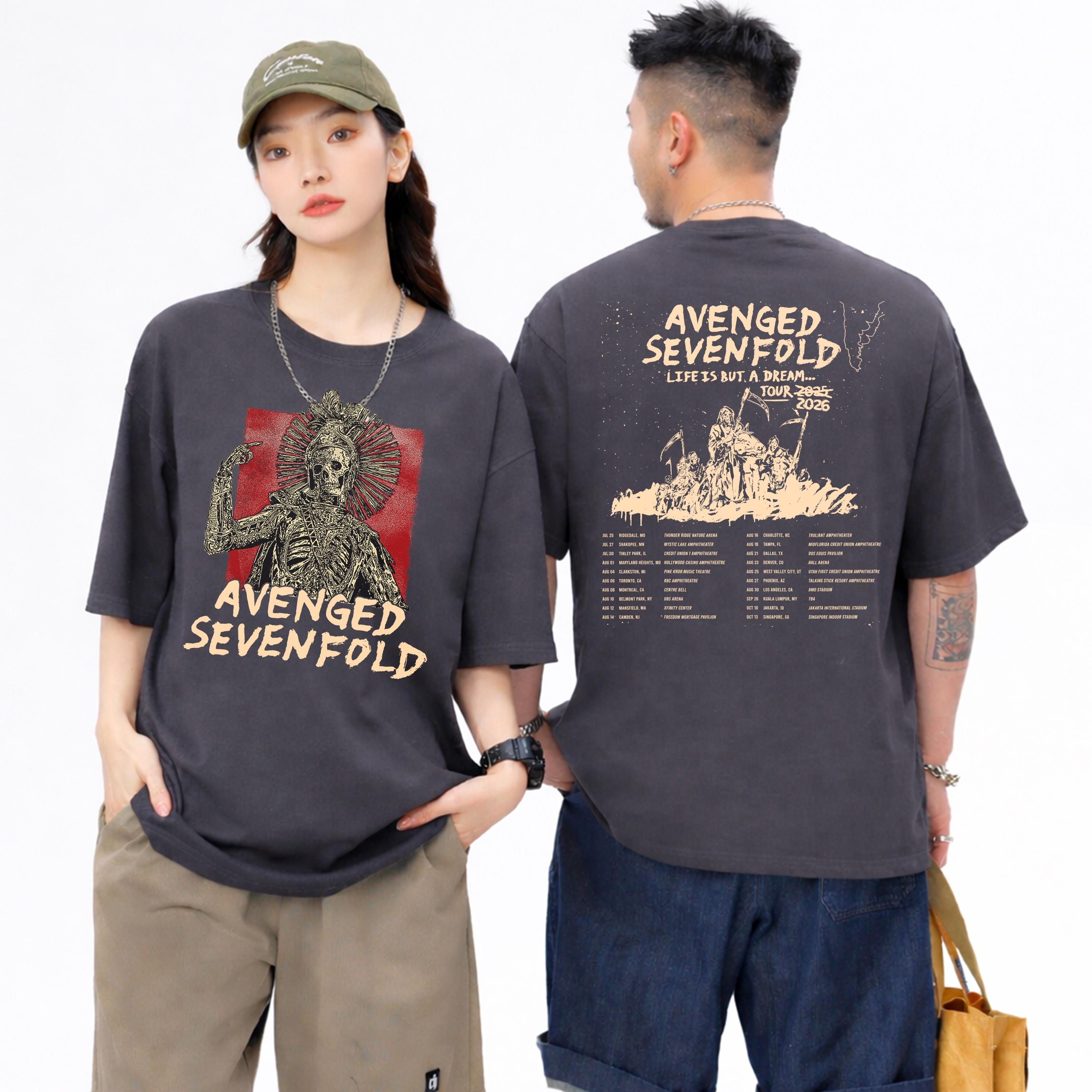 Avenged Sevenfold Life is but A Dream Tour 2026 Shirt | A7X Tour