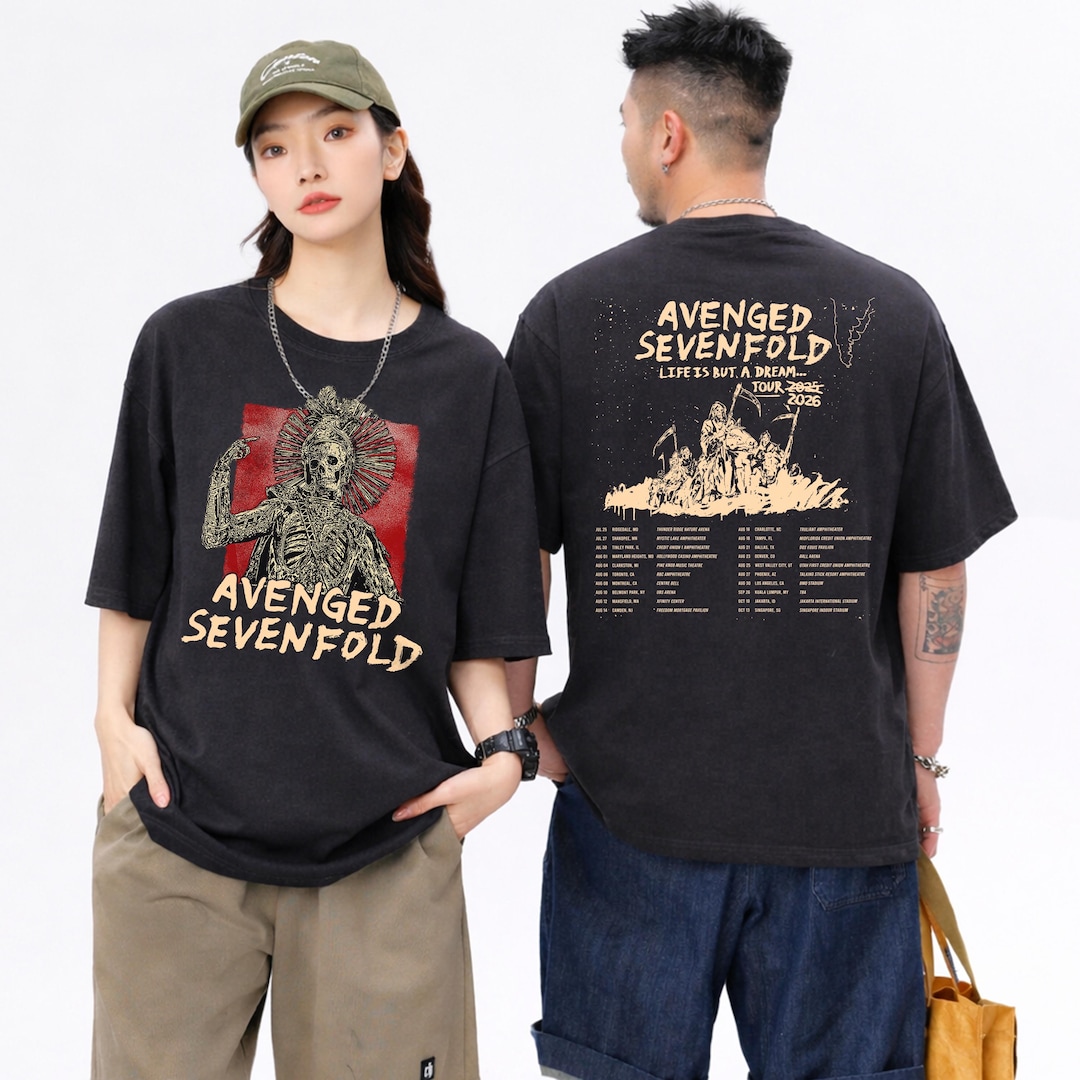 Avenged Sevenfold Life is but A Dream Tour 2026 Shirt | A7X Tour