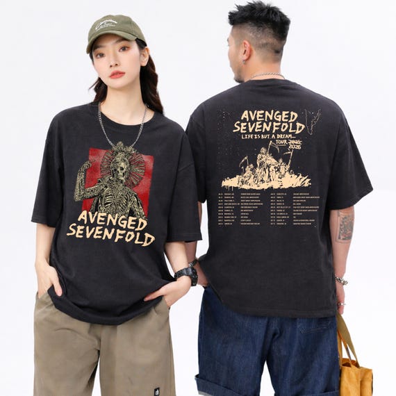 Avenged Sevenfold Life is but A Dream Tour 2026 Shirt | A7X Tour