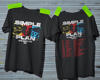 Simple Plan Bigger Than You Think the Sequel 2026 T-shirt, Pop