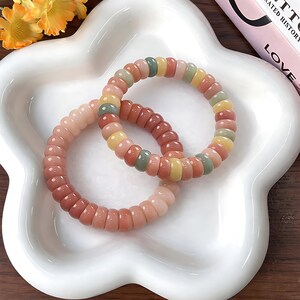 Bowl Bodhi Fidget Bracelet for Stress Relief | Finger-Play Fidget Loop | Hand-Rolling Tactile Sensory Worry Beads