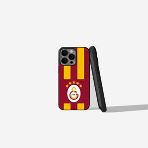 Galatasaray phone case with logo, red and yellow, GS Case, iPhone image, football fan cover, shockproof silicone case, gift, Icardi Osimhen Istanbul case image 6