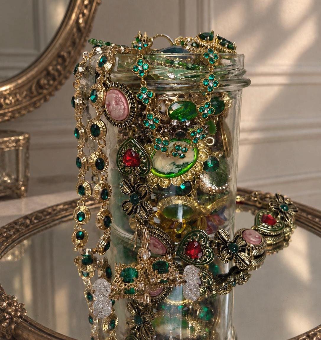 Mystery jewelry jar - Etsy 日本