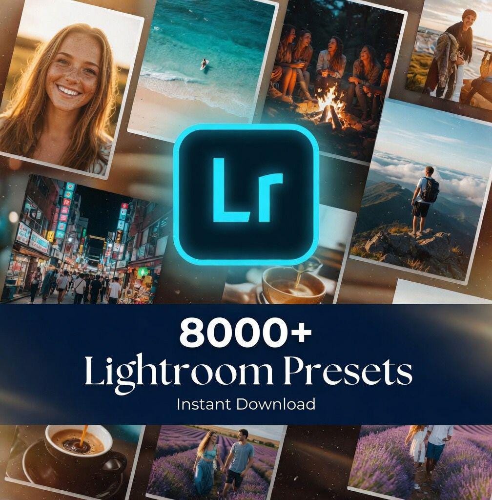 8000+ Lightroom Presets Mega Bundle Mobile and Desktop Presets for DNG ...