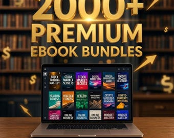 2000+ eBooks Bundle | Digital Book Collection PDF Download | Business, Self Help, Marketing & Educational Library
