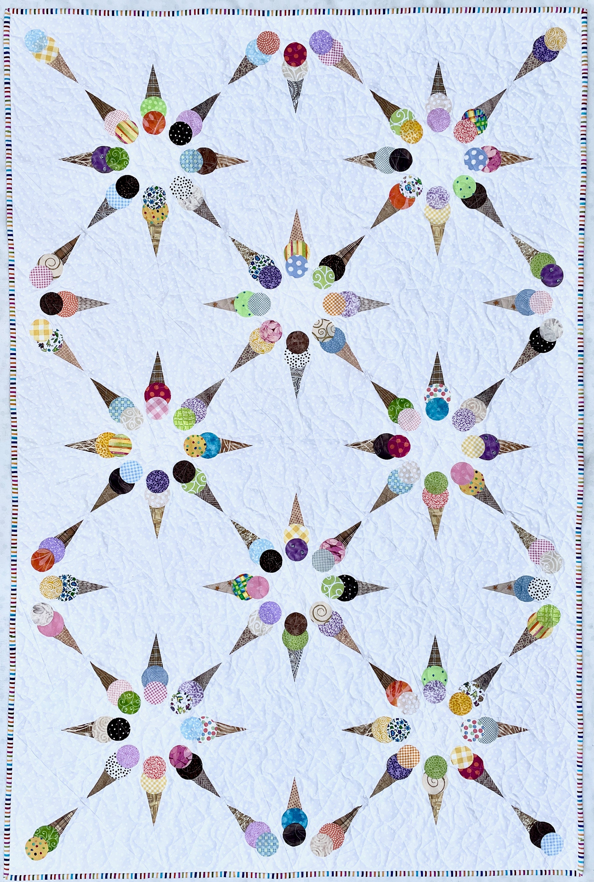 Kite Applique Block – Wee Folk Art