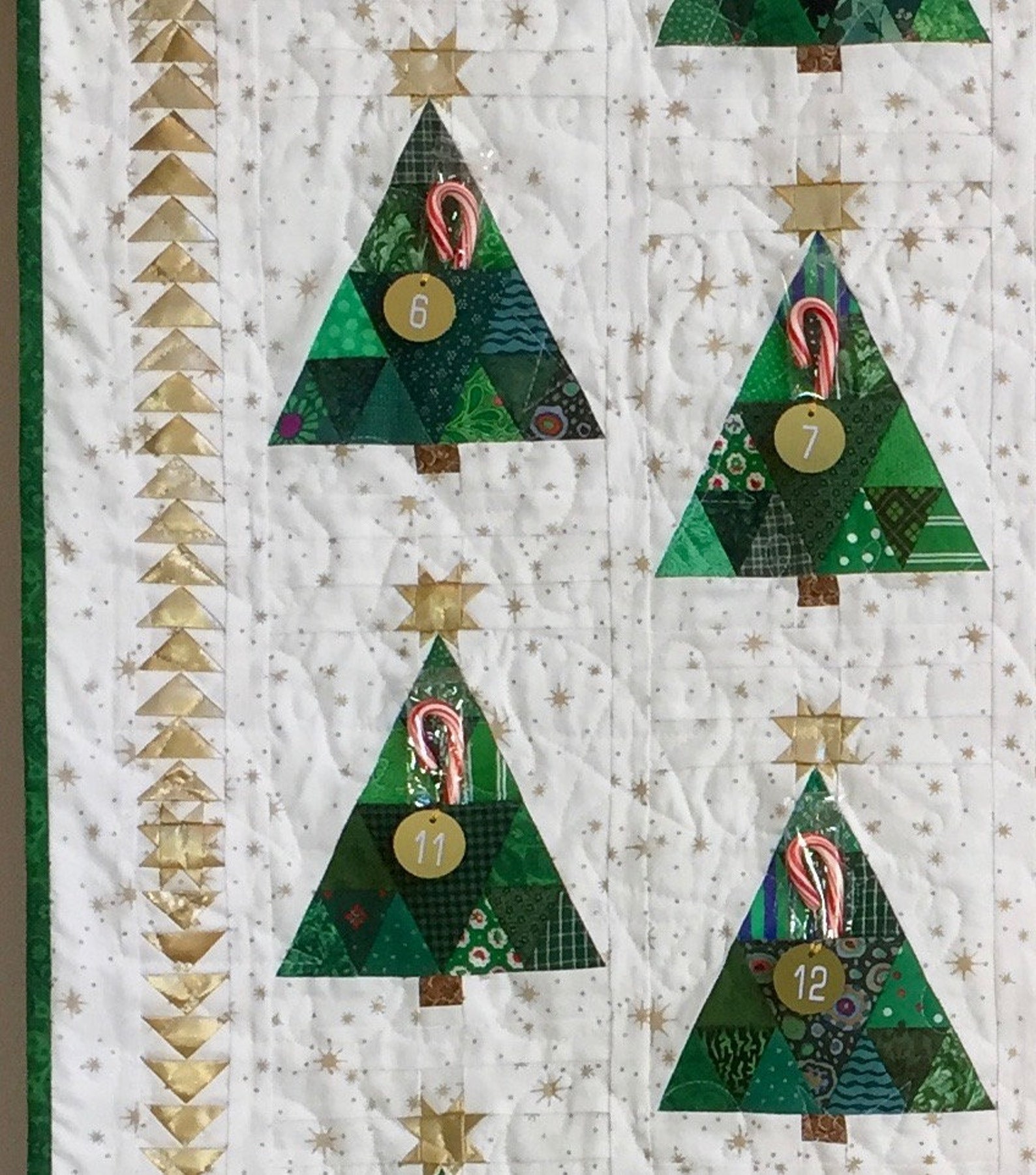 Quilt Pattern Paper Pattern for Countdown to Christmas Etsy