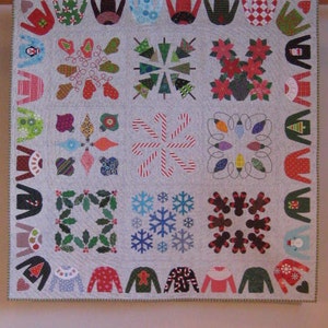 My Christmas Album wall quilt