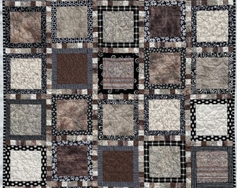 PDF Quilt Pattern -- Digital Pattern for Stepping Stones quilt