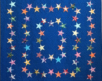 PDF Quilt Pattern -- Digitales Muster für Constellation Quilt