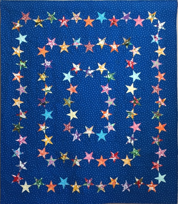 PDF Quilt Pattern -- Digital Pattern for Constellation quilt