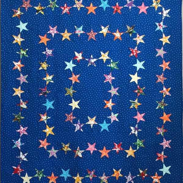 PDF Quilt Pattern -- Digital Pattern for Constellation quilt