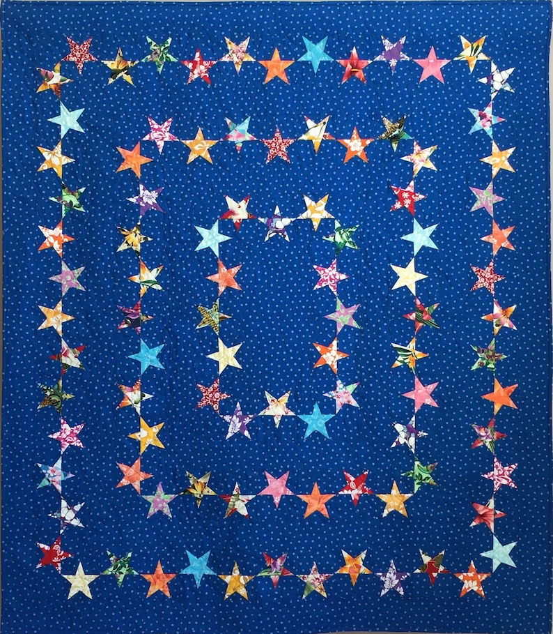 PDF Quilt Pattern Digital Pattern for Constellation quilt image 1