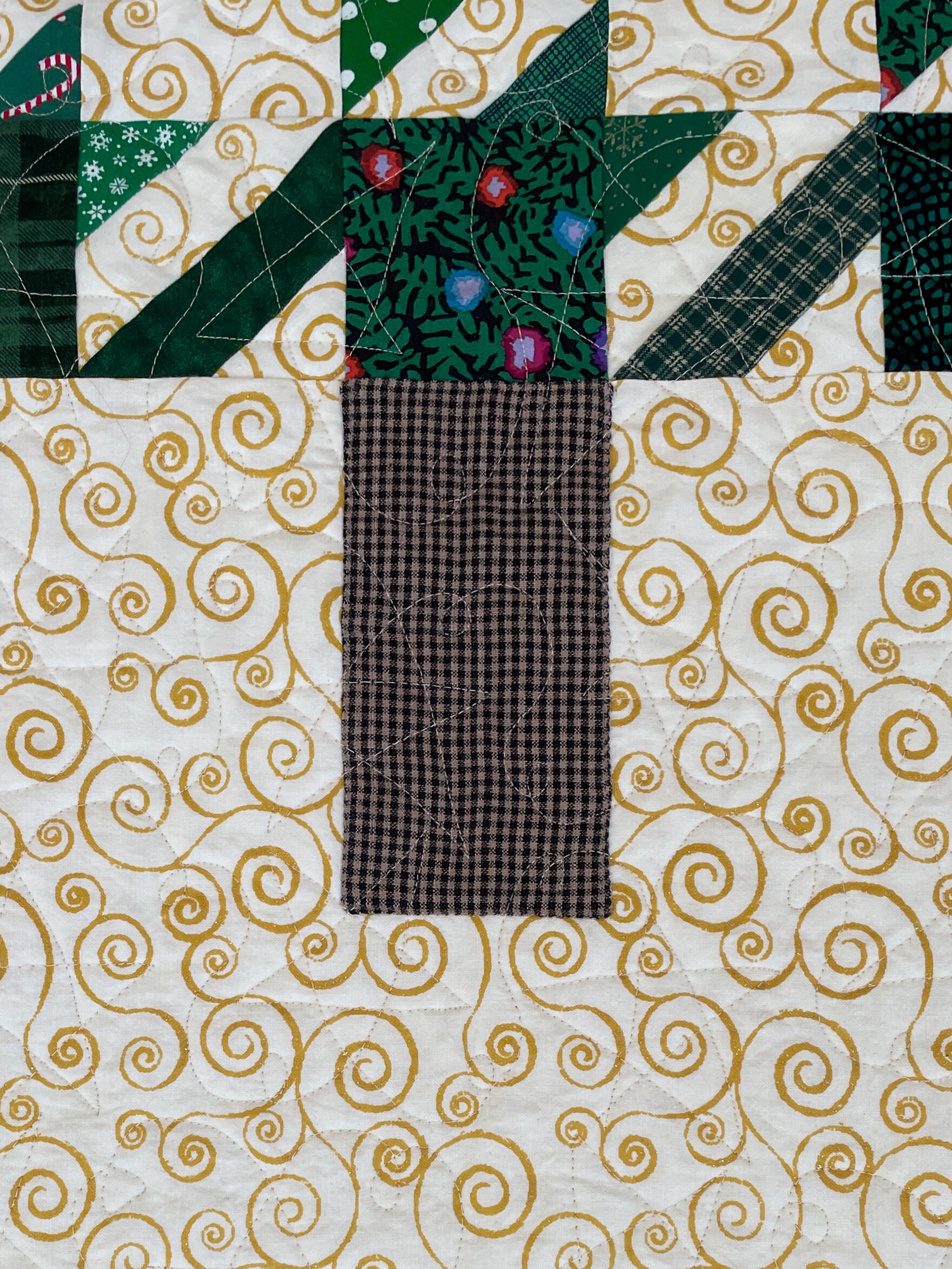PDF Quilt Pattern -- Digital Pattern for Houndstooth Holiday Quilt - Etsy