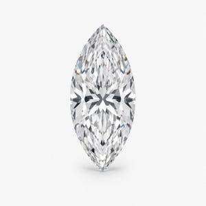 IGI-certifierad labbodlad diamant, Marquise Brilliant Cut, D-E-F, VVS-VS, Lös diamant