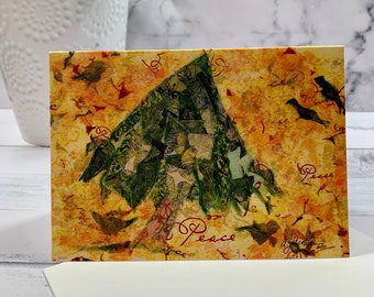 Peaceful Pine | Birthday Card, Winter Card, Holiday Card, Thank You Card, Blank Card