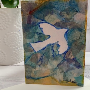 Peace Dove | Birthday Card, Winter Card, Holiday Card, Thank You Card, Blank Card