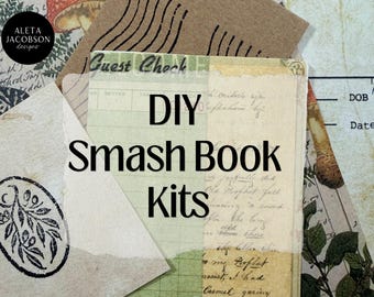 Smash Book Starter Kit | Junk Journal Supply Kit