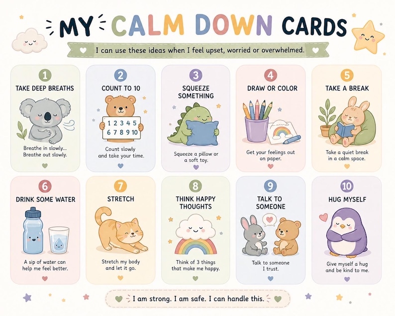 Kids Bedtime Routine Chart Printable Bundle | Visual Schedule, Toddler ...