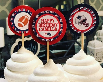 Patriots Cake Topper Etsy