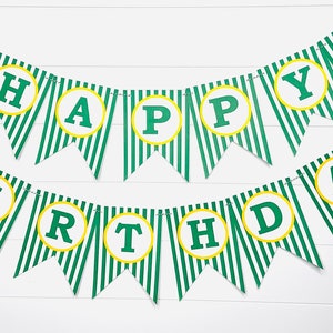 GOLF TOURNAMENT Happy Birthday or Baby Shower Party Banner Party Packs ...