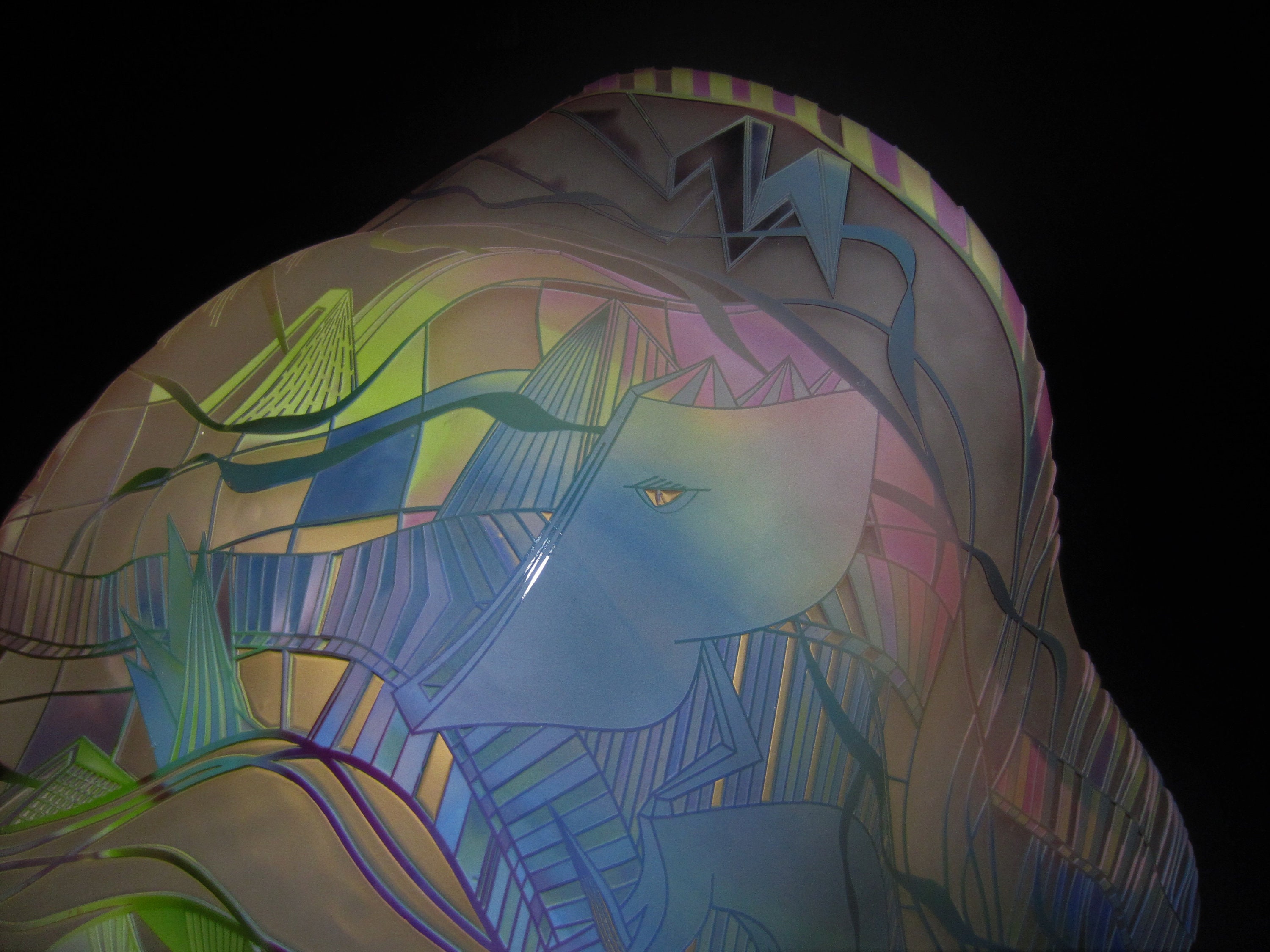Master Blaster Stephen Hodder Architectural Art Glass ...