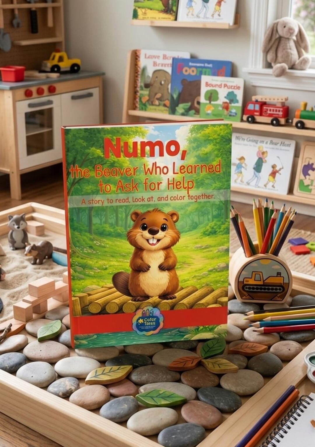 Numo 1080 Numo Beaver Storybook PDF | Teamwork Activity for Kids Ages 3-5 ...