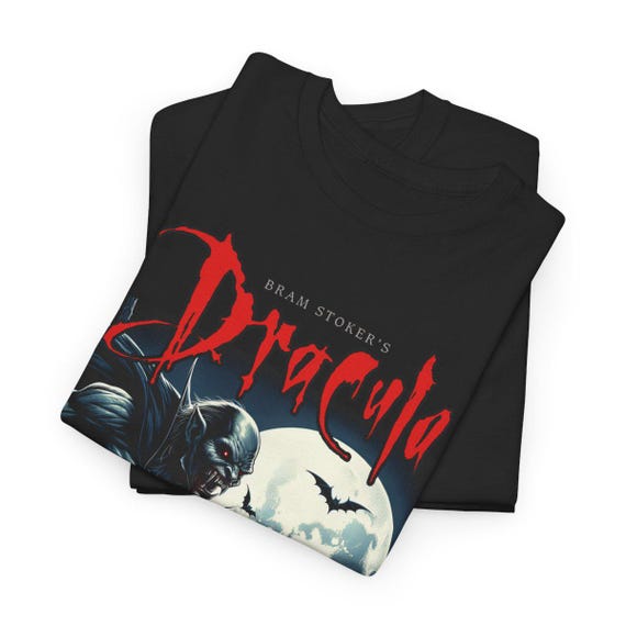 Bram Stoker's Dracula T Shirt - Vampire Classic Novel Halloween