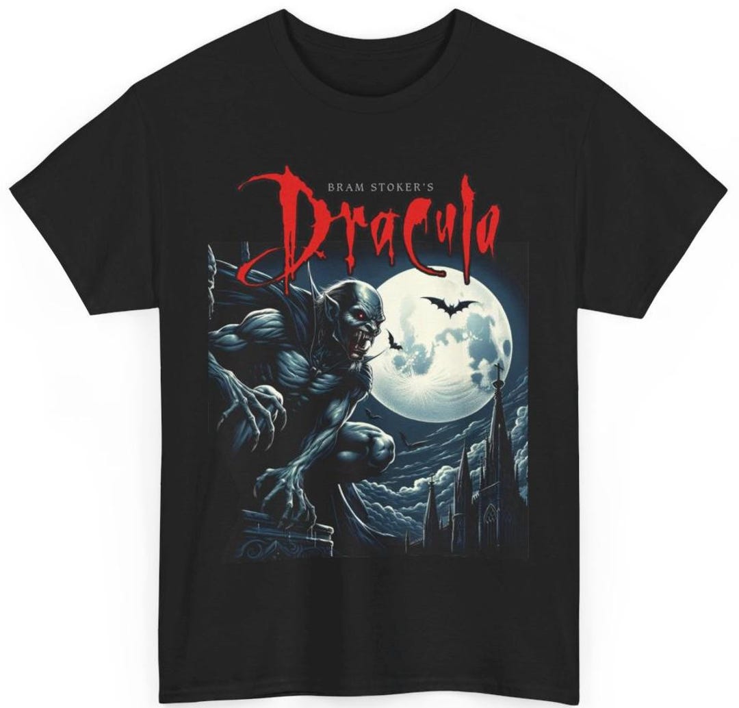 Bram Stoker's Dracula T Shirt - Vampire Classic Novel Halloween