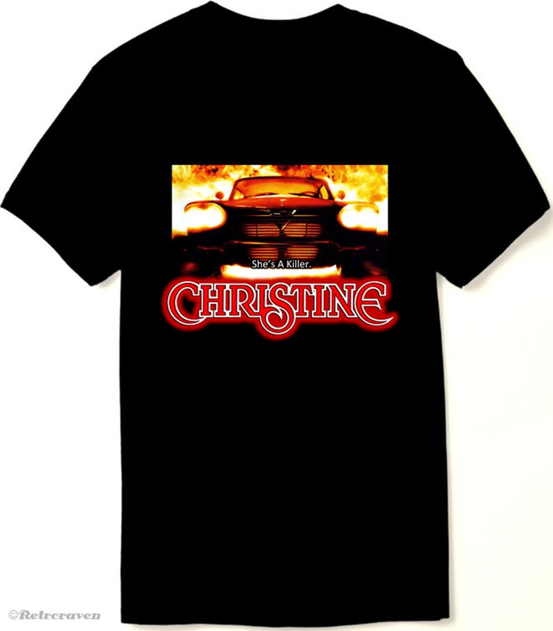 christine car t shirt