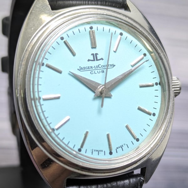 Rare Vintage Jaeger-LeCoultre CLUB 17 jewels manual winding swiss made  Men's Watch
