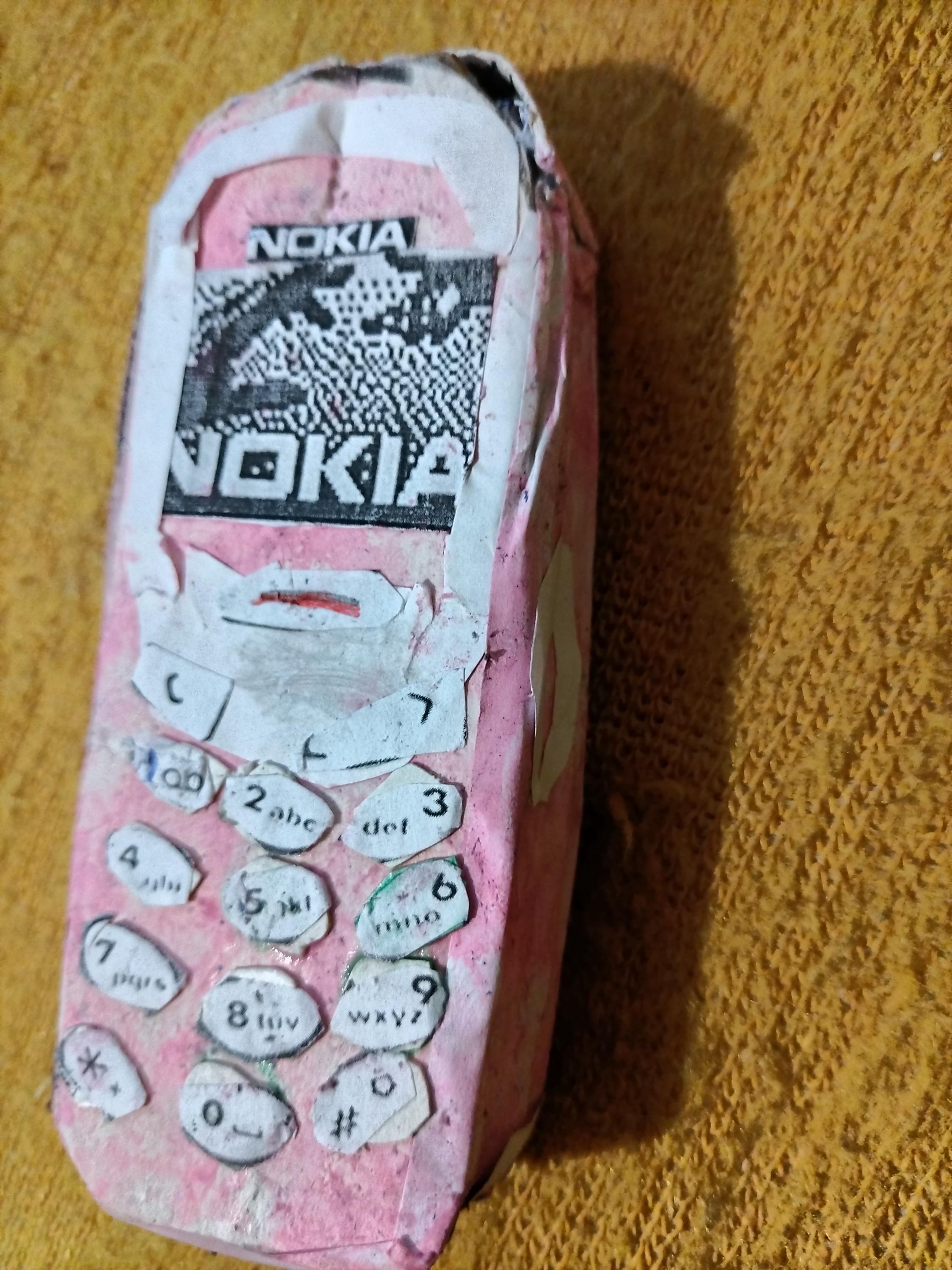 ボタニカルラボページ Handmade Crafted Paper Nokia 3310 by a Little Creator - Etsy