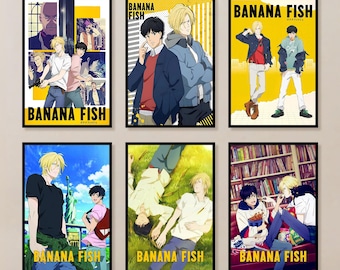 Banana Fish Shorter Wong A4 Print - Etsy 日本