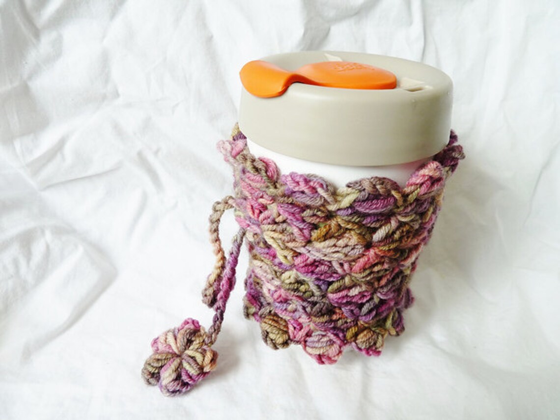 CROCHET PATTERN Crochet Cup Cozy Crochet Hook Holder Etsy