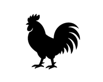 Haan-svg | png | Dxf | Eps | Jpeg-bestand | Haan-clipart | Boerderijdier | Cricut | Kip | Landelijk boerderijontwerp | 300 dpi | Direct downloaden