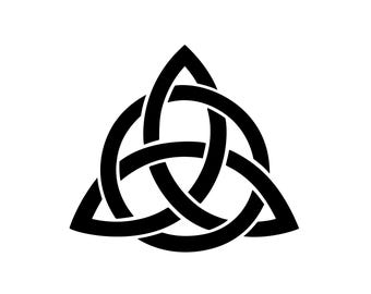 Nudo de la Trinidad Celta SVG / PNG / DXF / EPS / JPEG / Nudo de la Trinidad Celta / Imágenes prediseñadas de la Trinidad / Diseño de símbolo celta / 300 DPI / Descarga instantánea