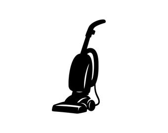 Aspiradora / SVG / PNG / DXF / EPS / JPEG / Imágenes prediseñadas de aspiradora / Hoover / Silueta / Diseño de limpieza del hogar / 300 DPI / Descarga instantánea