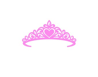 Corona / Tiara SVG / PNG / DXF / EPS / JPEG / Imágenes prediseñadas de princesa / Real / Cricut / Corona de tiara / Diseño de princesa / 300 DPI / Descarga instantánea