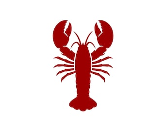 Gevulde kreeft Svg | png | Dxf | Eps | Jpeg-bestand | Kreeft-clipart | Cricut-bestand met zeevruchten | Silhouet | 300 dpi | Langoesten | Direct downloaden