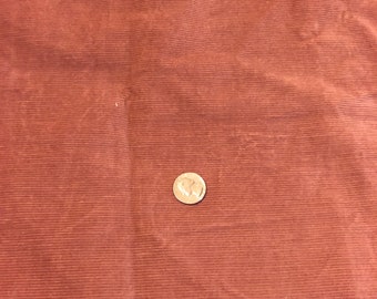 3 12 Yards 44 wide Vtg 80s thin wale Cotton corduroy fabric